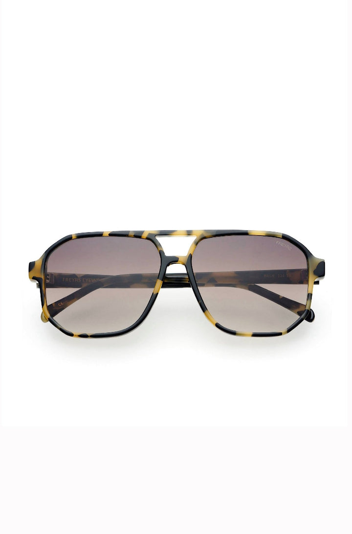 Billie Aviator Sunglasses: Tortoise - obligato