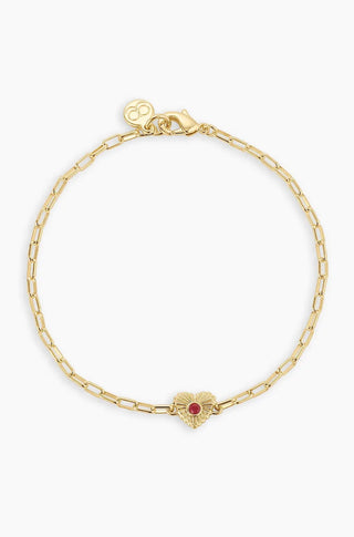 Birthstone Heart Bracelet - obligato
