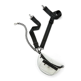 Black Clear Stadium Bag - obligato