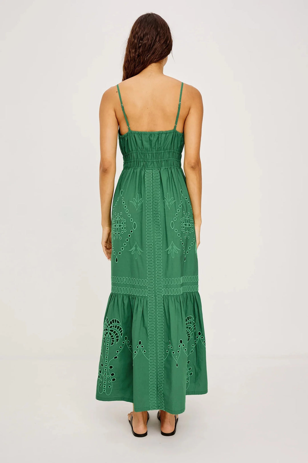 Blair Dress in Clover Green - obligato