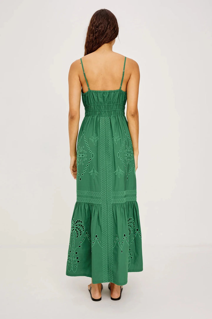 Blair Dress in Clover Green - obligato