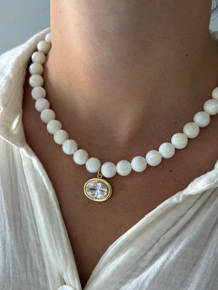 BLANC NAPLES NECKLACE - obligato