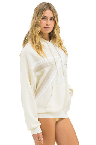 Blaze Pullover Hoodie in Vintage White - obligato