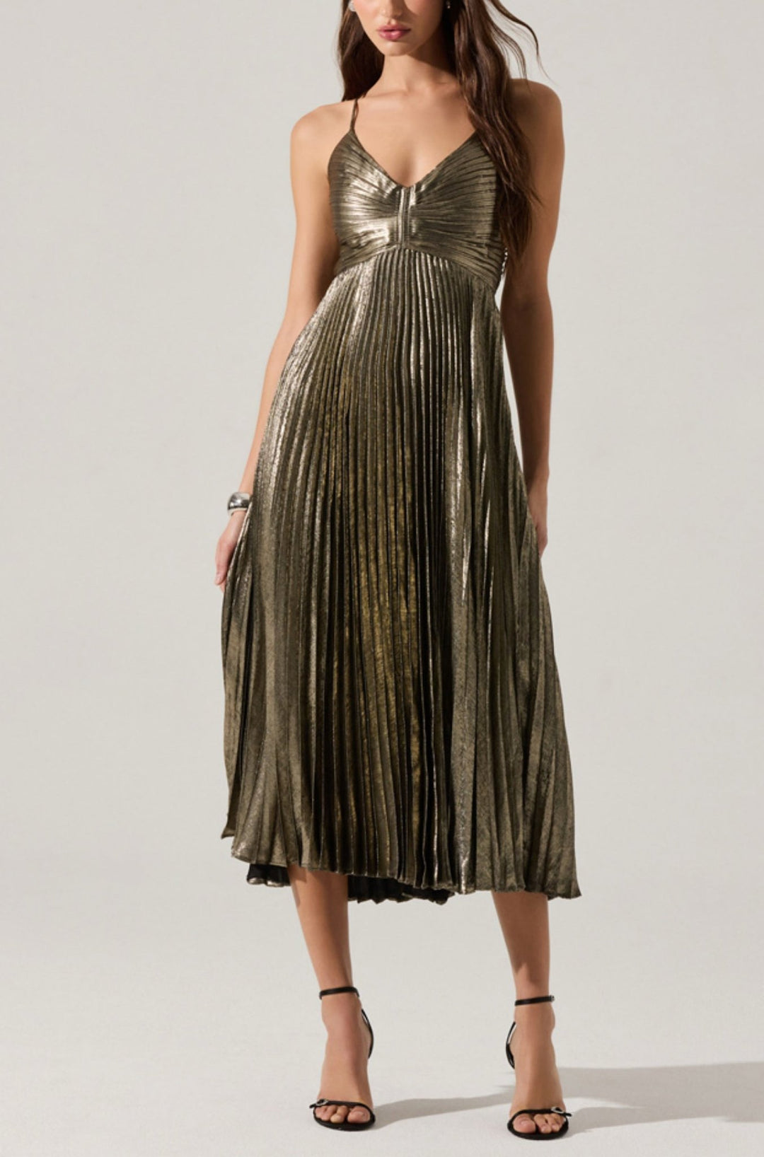 Blythe Dress in Black Gold - obligato