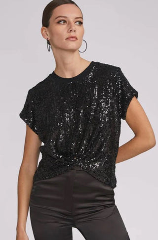 Bora Sequin Top - obligato