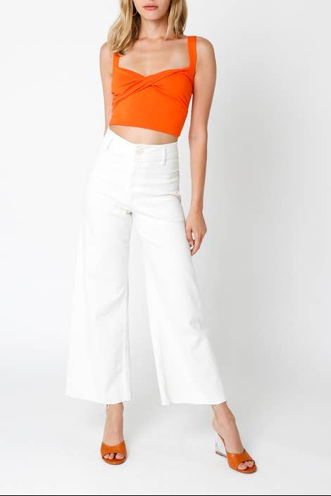 Briella Top in Orange / S - obligato