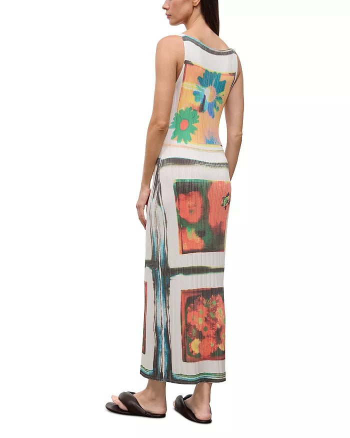 Brynn Dress Superbloom Scarf Dress - obligato