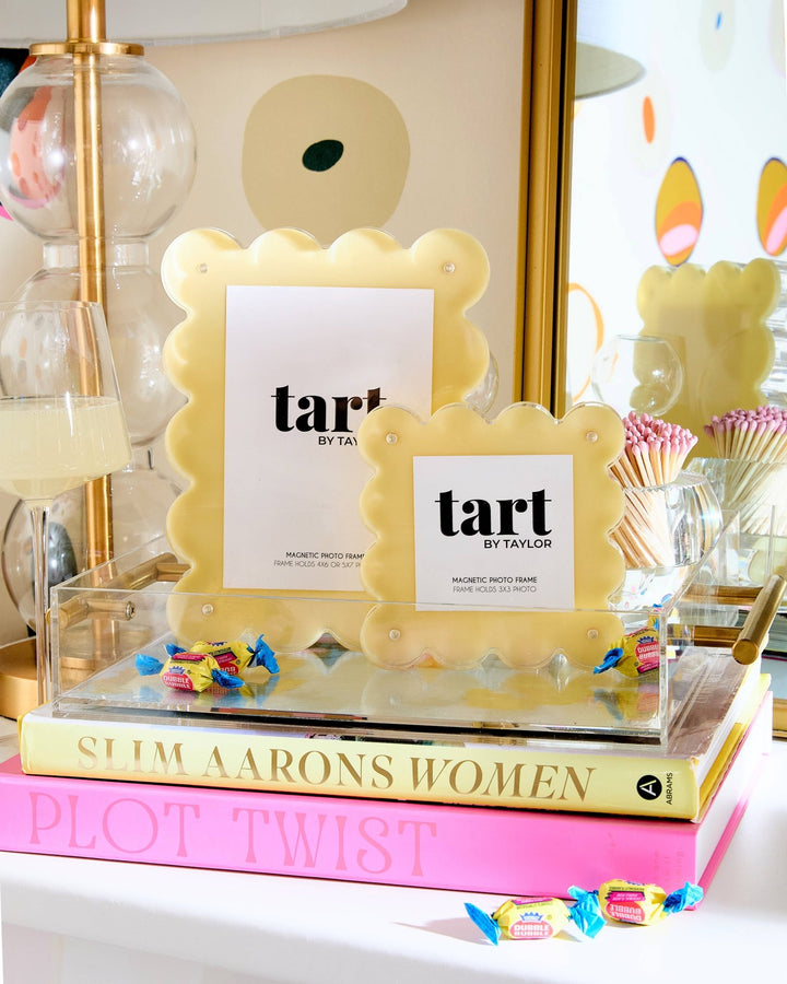 Butter Yellow Mini Acrylic Picture Frame - obligato