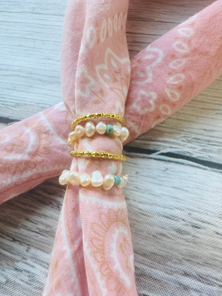 Gold or Silver Stacker Bandana Charm: Gold