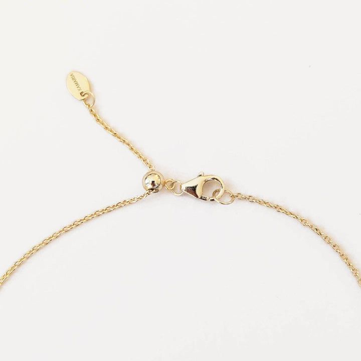 Mini Cross Choker Necklace: Gold