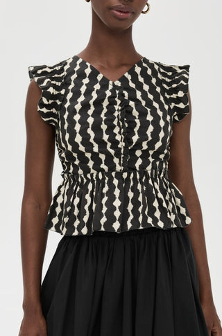 Cali Top in Painted Noir - obligato