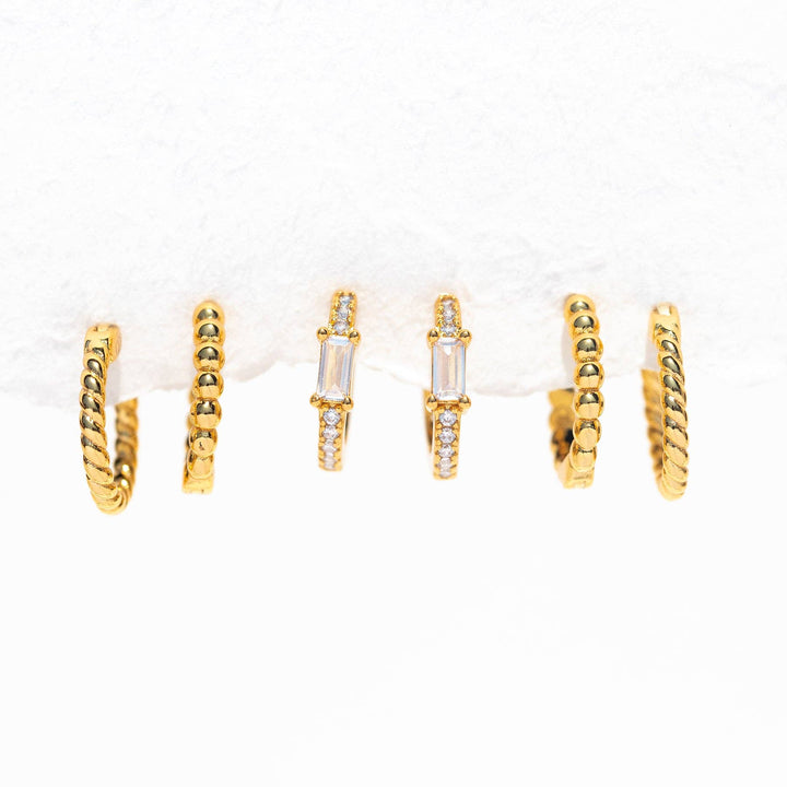 California Dreamin' Hoop Set: Gold - obligato