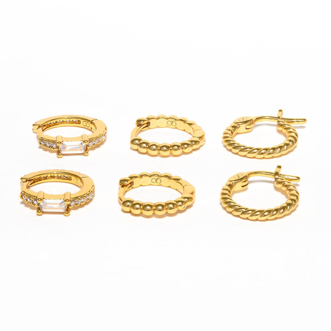 California Dreamin' Hoop Set: Gold - obligato