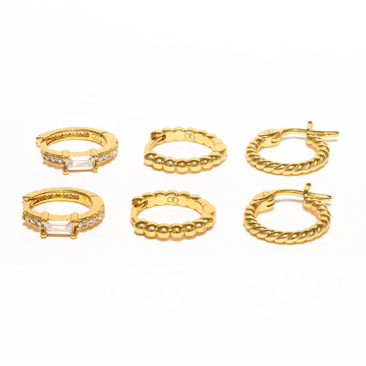 California Dreamin' Hoop Set: Gold - obligato