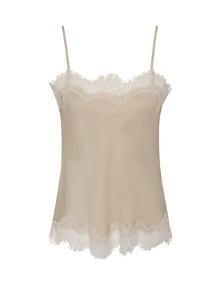 Camie Ale Crop in Pearl - obligato