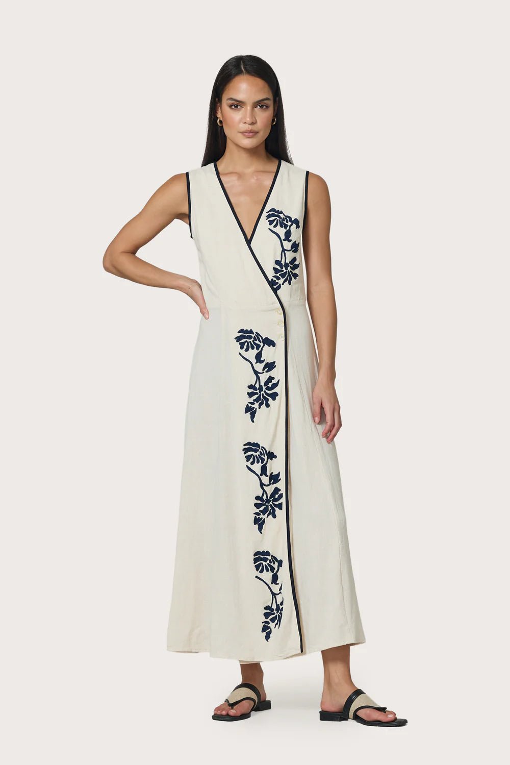 Carlotta Dress in Flora - obligato