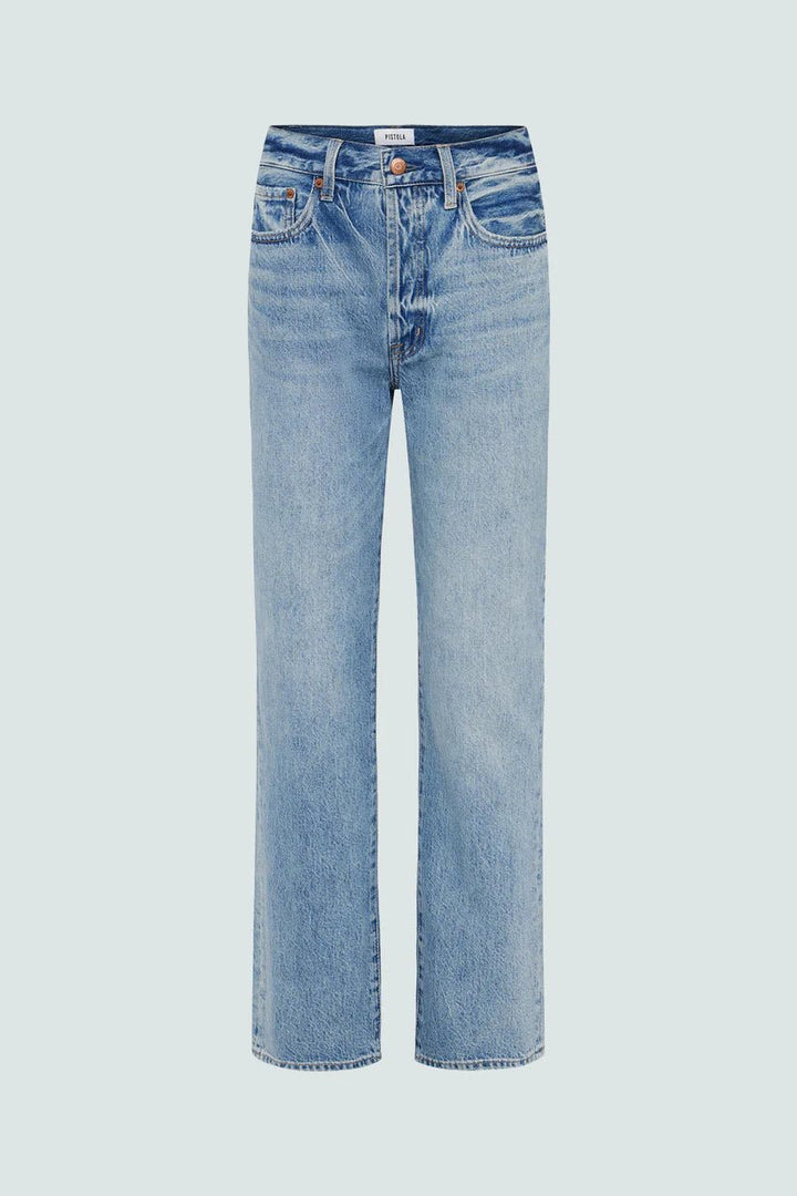 Cassie High Rise Jean in Bramble - obligato