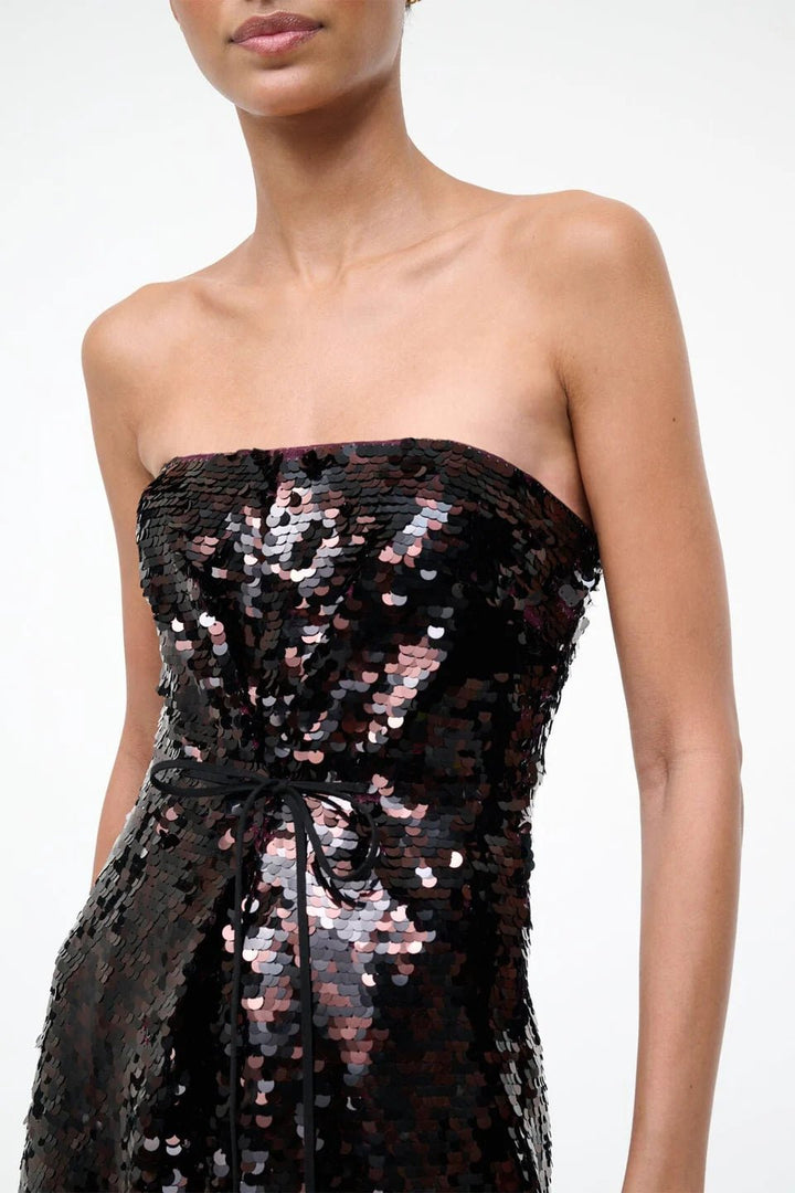 Cece Dress in Espresso Black - obligato