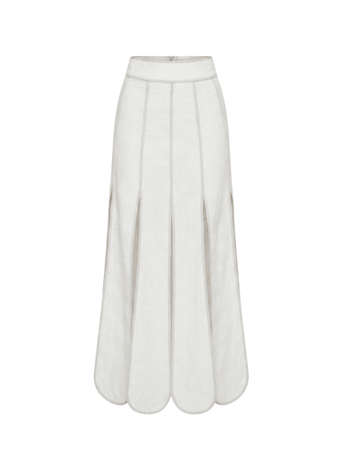 Cetina Skirt in Ivory - obligato