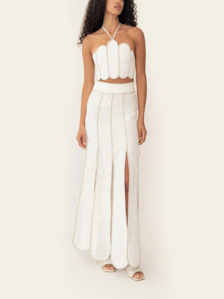 Cetina Skirt in Ivory - obligato