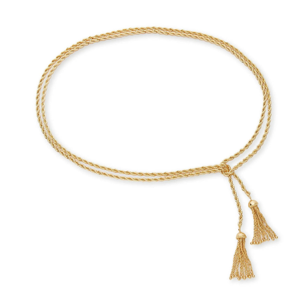 Chateau Rope Tassel Belt - obligato