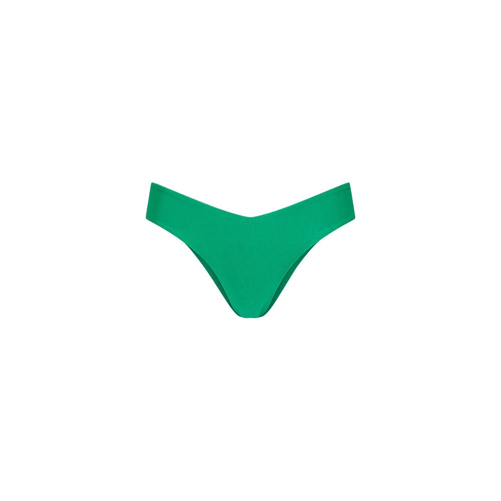Cheeky V Bikini Bottom in Island Lush - obligato