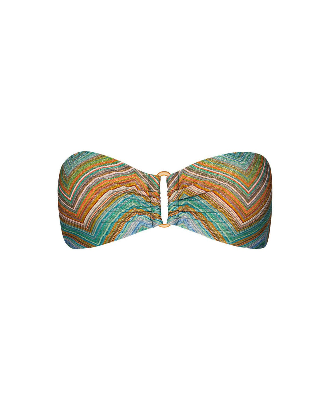 Chevy Bandeau Top in Chevron - obligato