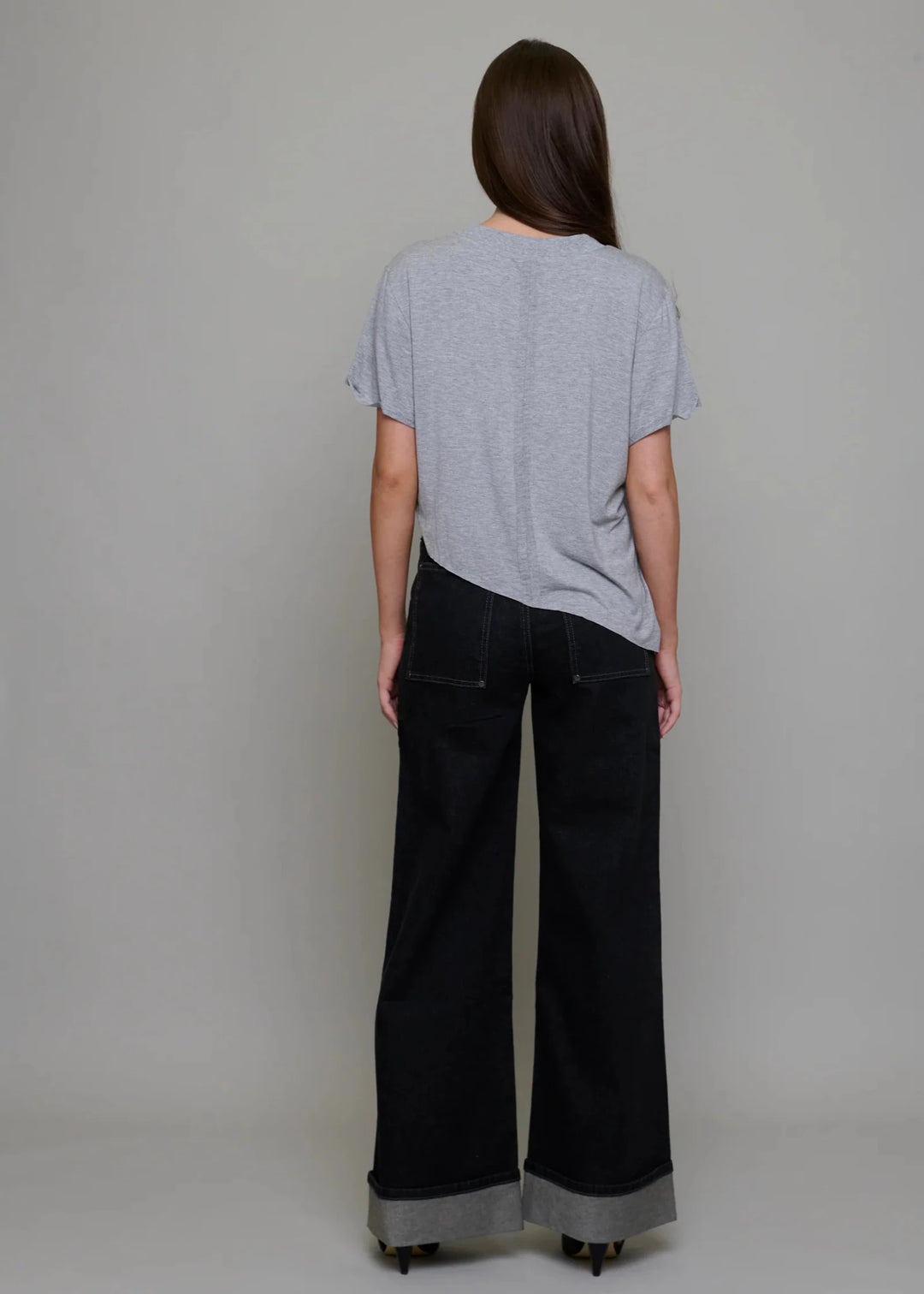 Chloe T-Shirt in Grey - obligato