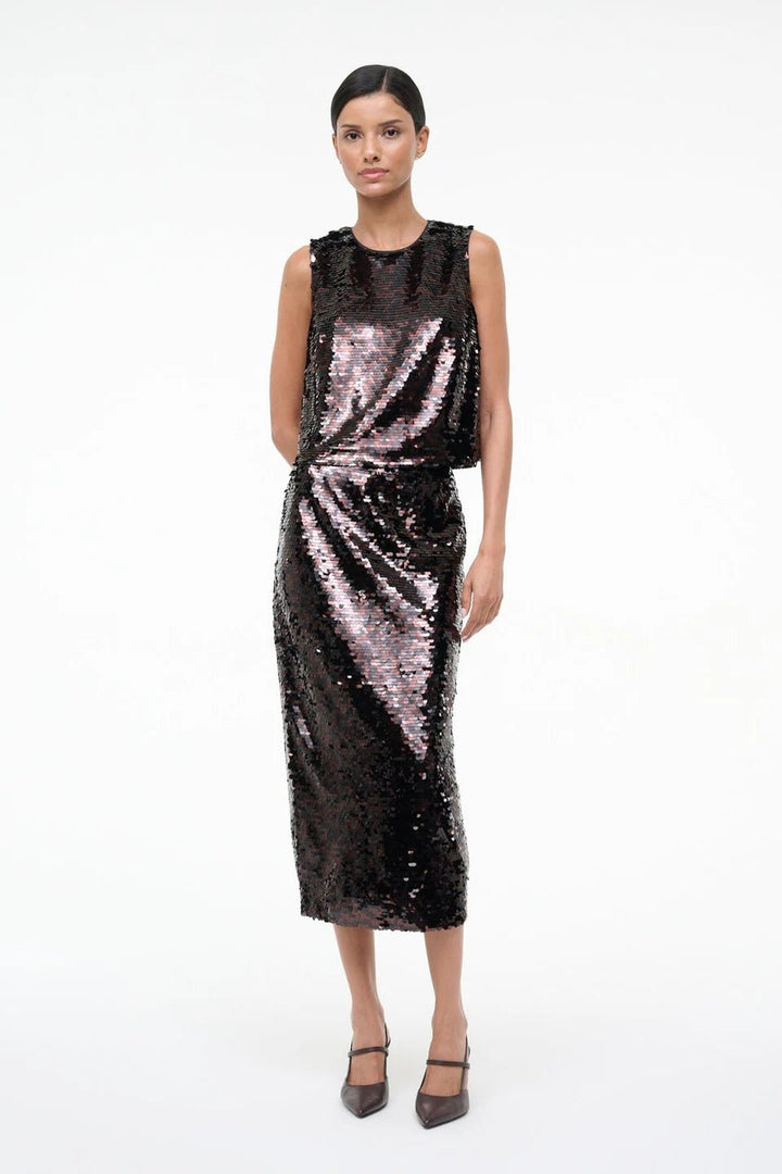 Ciara Skirt in Espresso Black - obligato