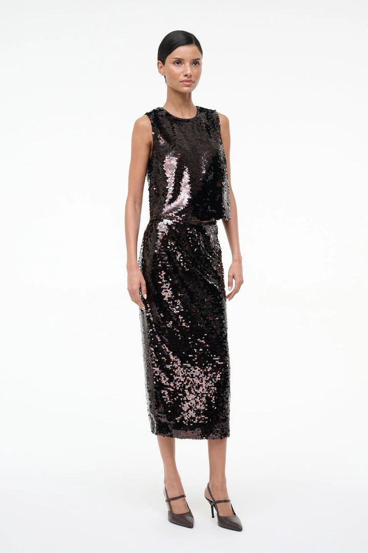 Ciara Skirt in Espresso Black - obligato