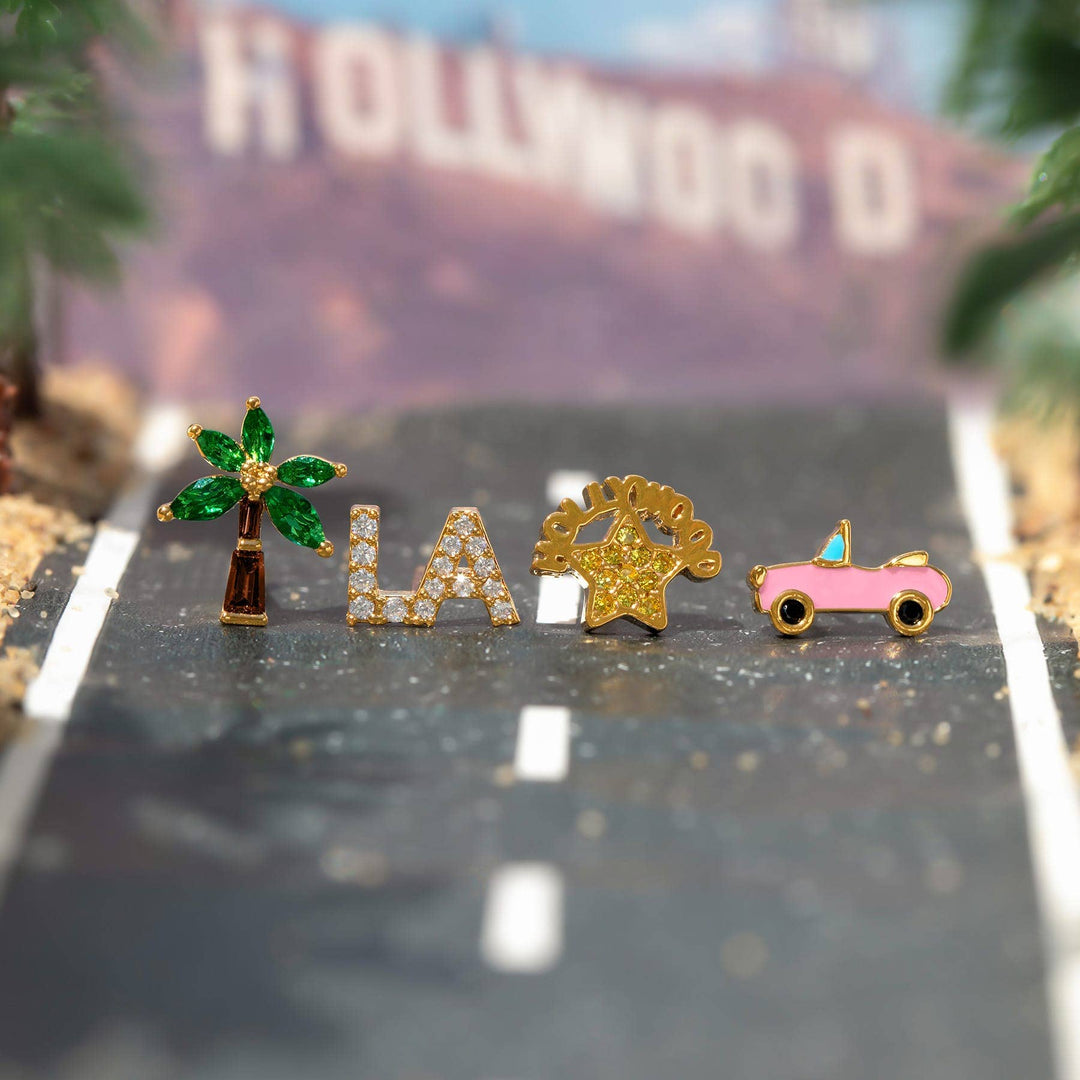 City of Angels Stud Set: Gold - obligato