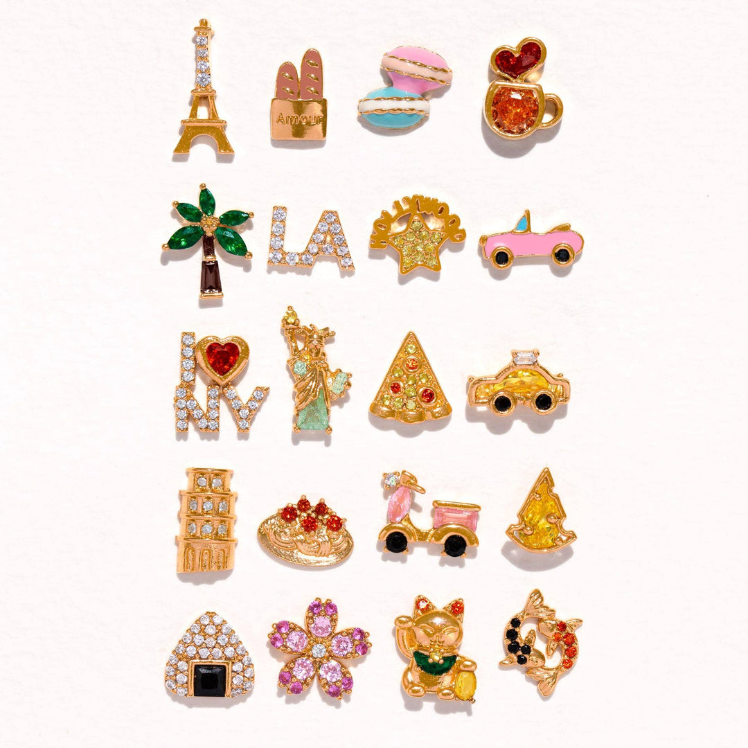 City of Angels Stud Set: Gold - obligato