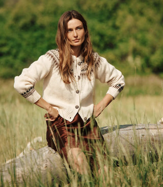 Clarke Cardigan in Fairisle - obligato