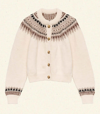 Clarke Cardigan in Fairisle - obligato