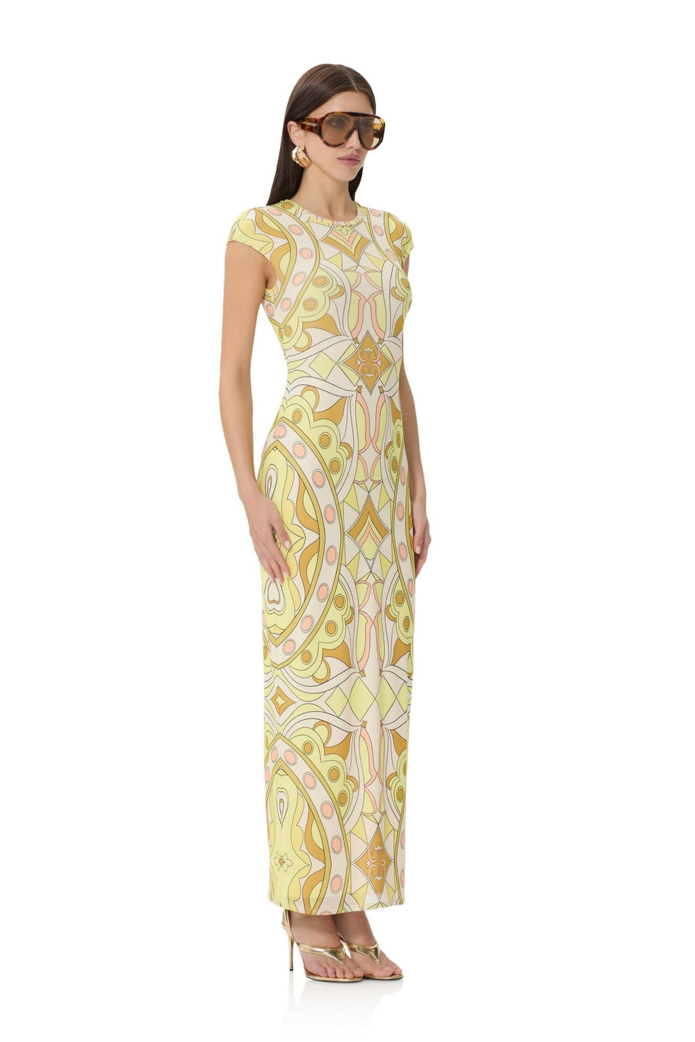 Cody Dress - Geo Scarf - obligato
