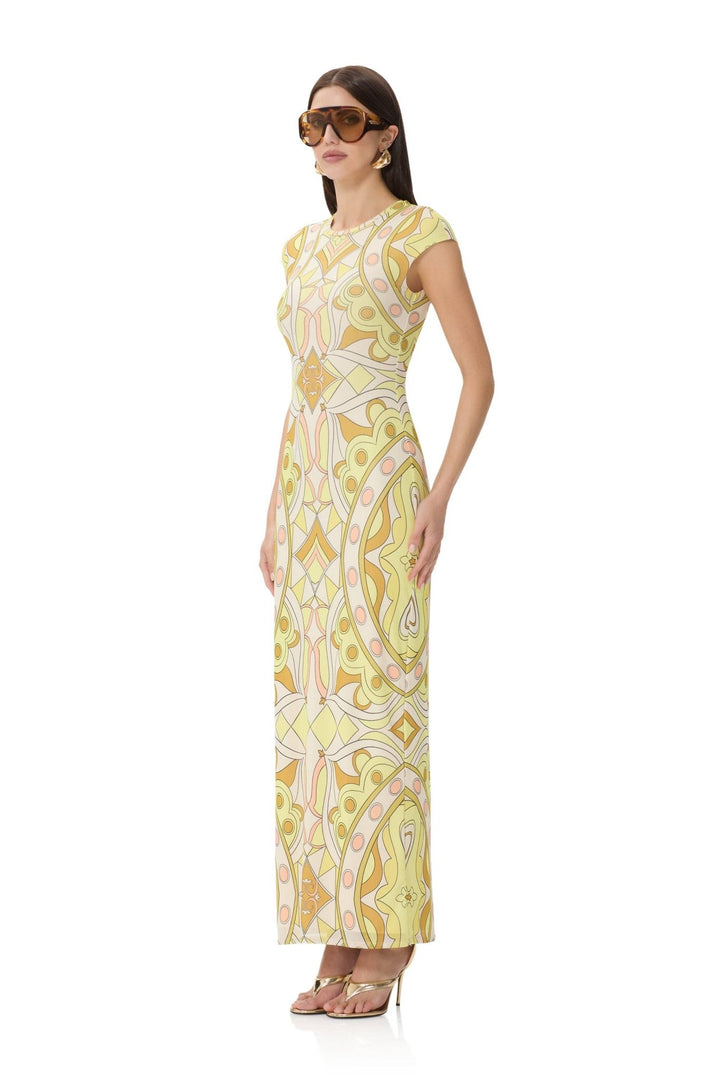 Cody Dress - Geo Scarf - obligato