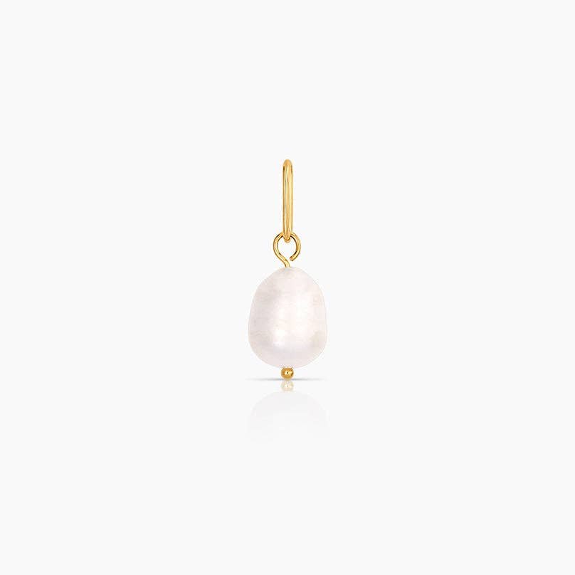 Colette Pearl Charm: 14k Gold Plated - obligato