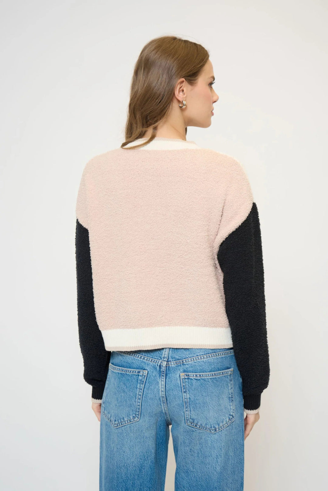 Colin Cropped Terrycloth Cardigan - obligato