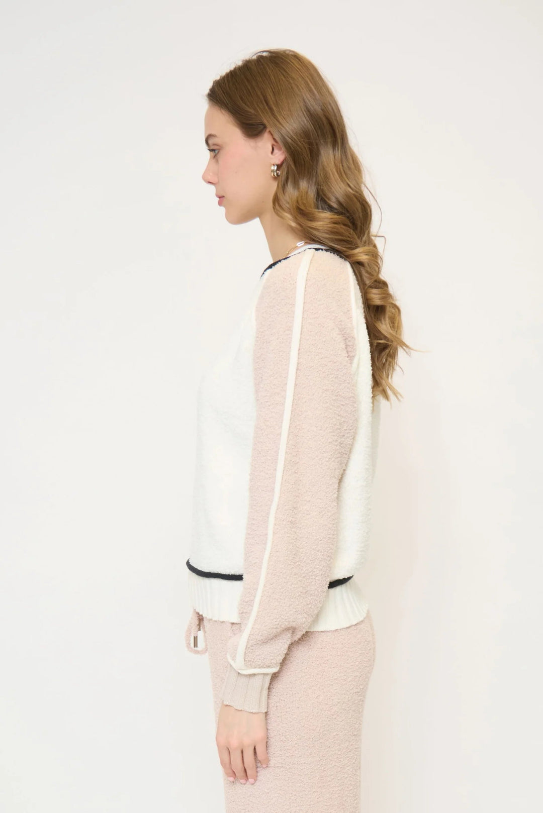 Colin Terrycloth Raglan Sweater - obligato