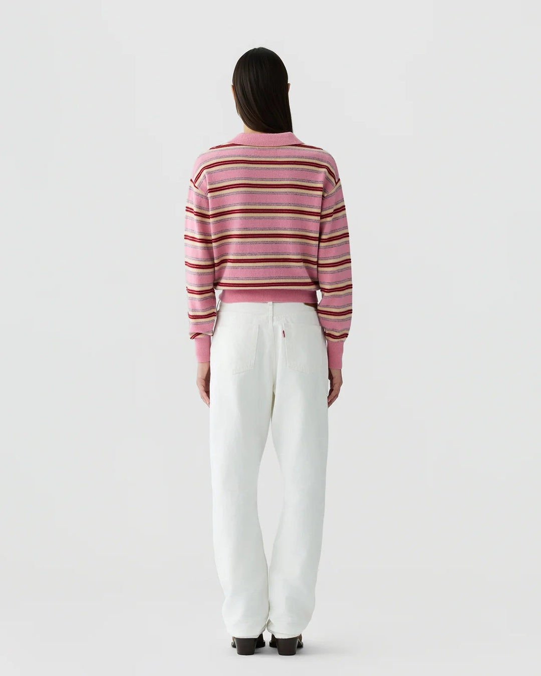 Collegiate Stripe Polo - obligato