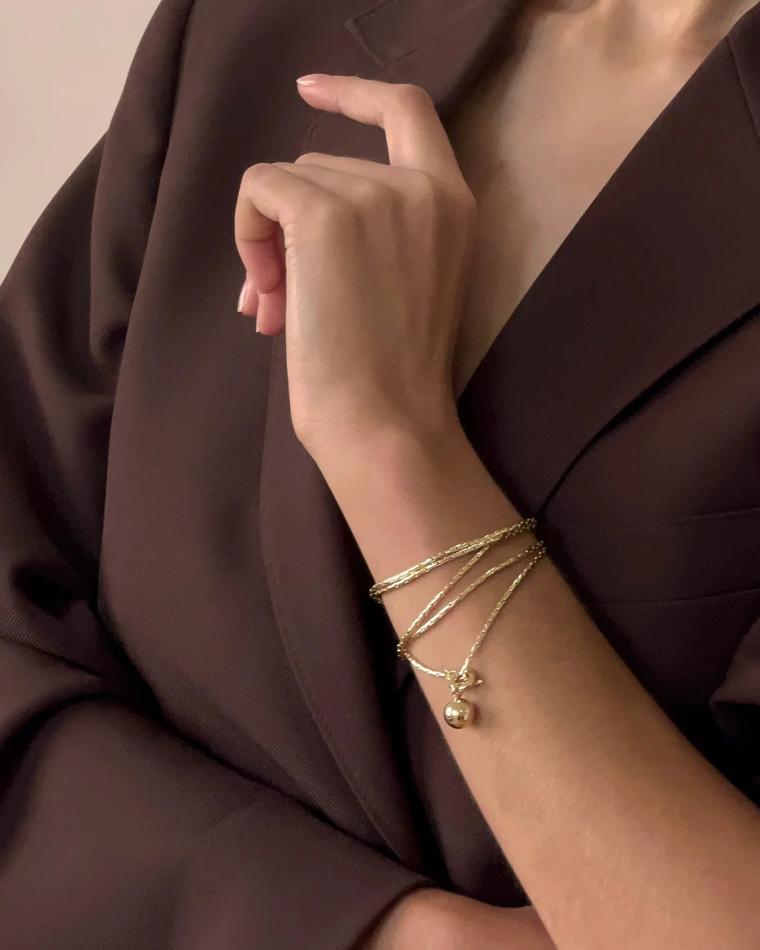 Constance Wrap Chain in Gold - obligato