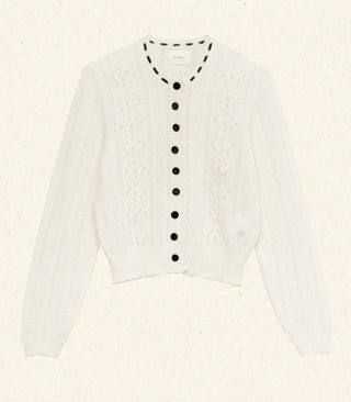 Cosette Cardigan in Ivory - obligato