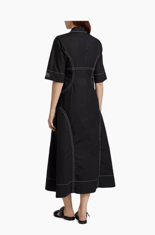 Cotton Poplin Long Shirt Dress - obligato