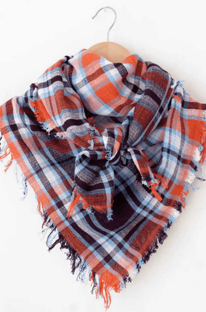 Cowboy Scarf in Ansell Ruby - obligato