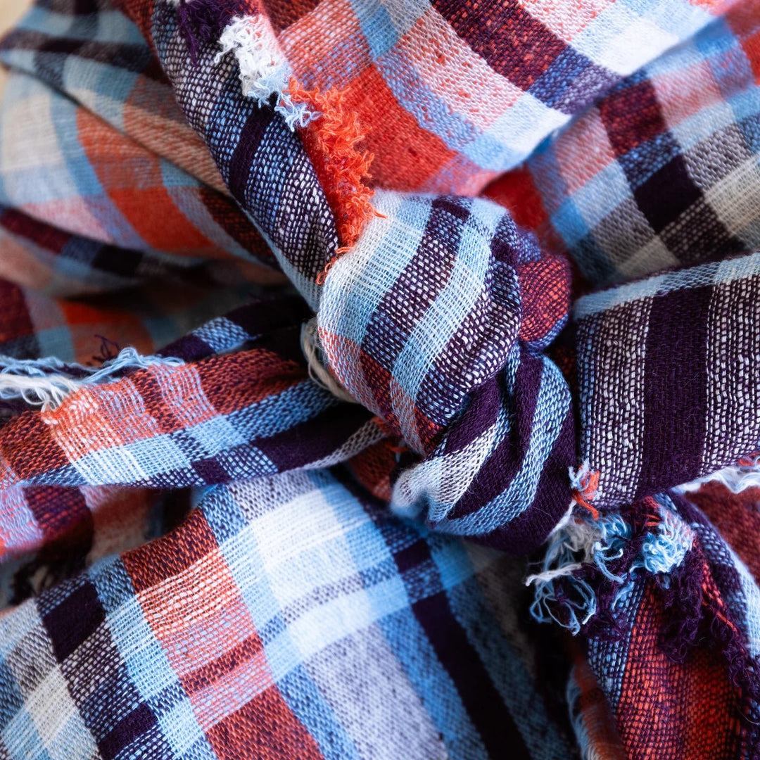 Cowboy Scarf in Ansell Ruby - obligato