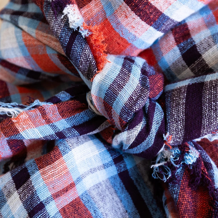 Cowboy Scarf in Ansell Ruby - obligato