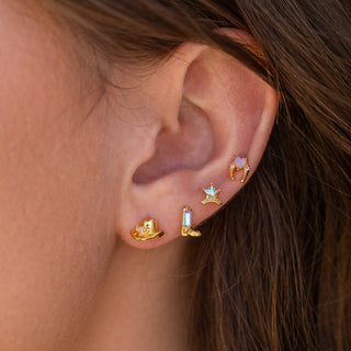 Cowgirl Stud Set: Gold - obligato