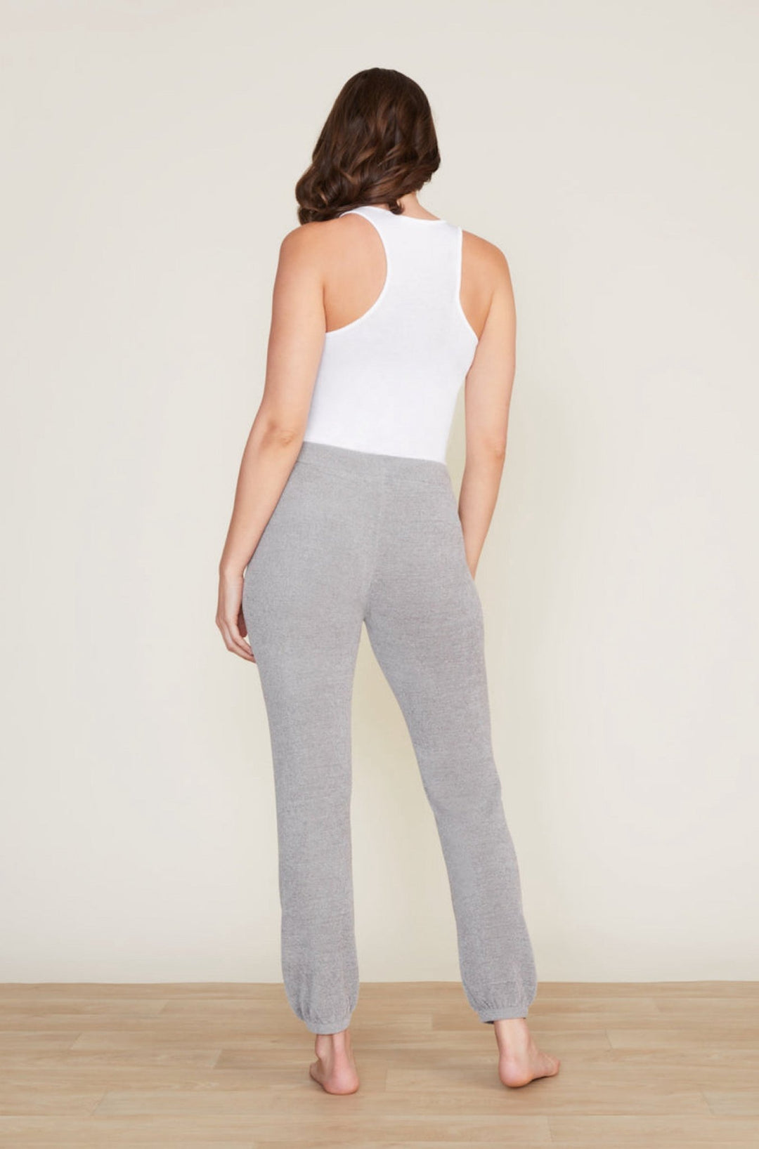 Cozy Chic Ultra Lite Track Pant in Dove Gray - obligato