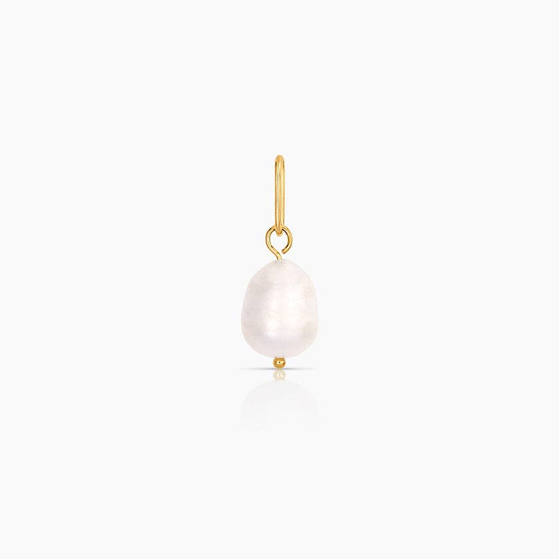 Colette Pearl Choker Necklace: 14k Gold Plated