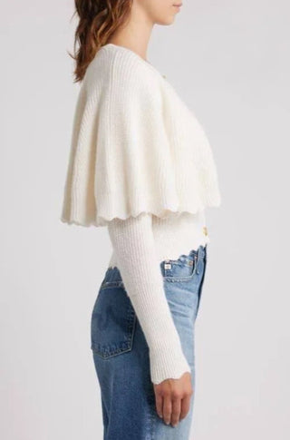Daelyn Cardigan in Champagne - obligato